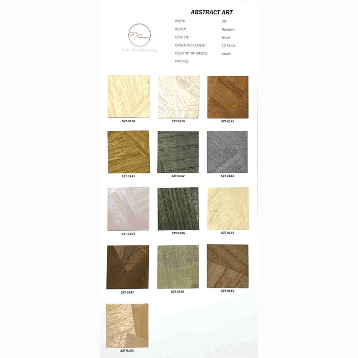 Abstract Art Color Chart