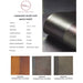 Fumigated Silver Leaf Matte color chart