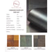 Fumigated Silver Leaf Over Silk color chart