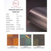 Fumigated Silver Leaf Under Silk color chart