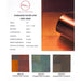 Fumigated Silver Leaf Vinyl color chart