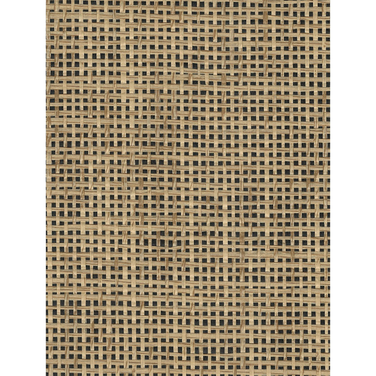 Paper Art Basket: Black and Tan — SZH-0311