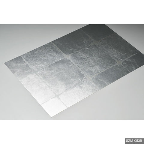 Metal Leaf Bordered