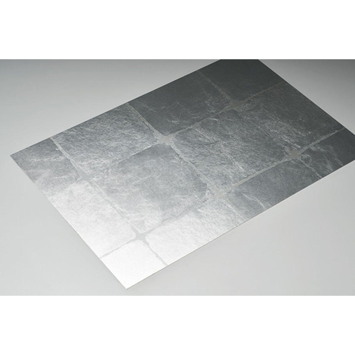 Metal Leaf Bordered: Silver Long — SZM-0535