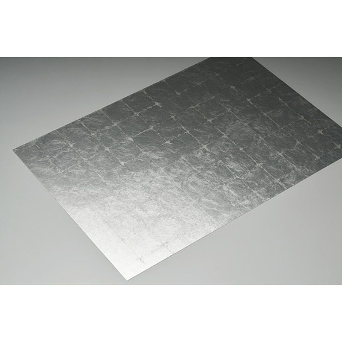 Metal Leaf Small Grid: Silver Square — SZM-0539