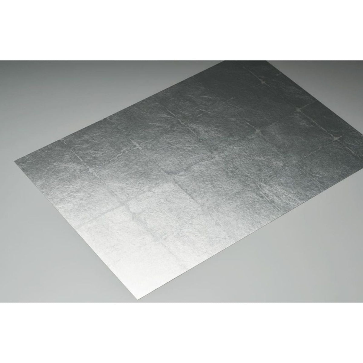Metal Leaf Large Grid: Silver Cube — SZM-0540