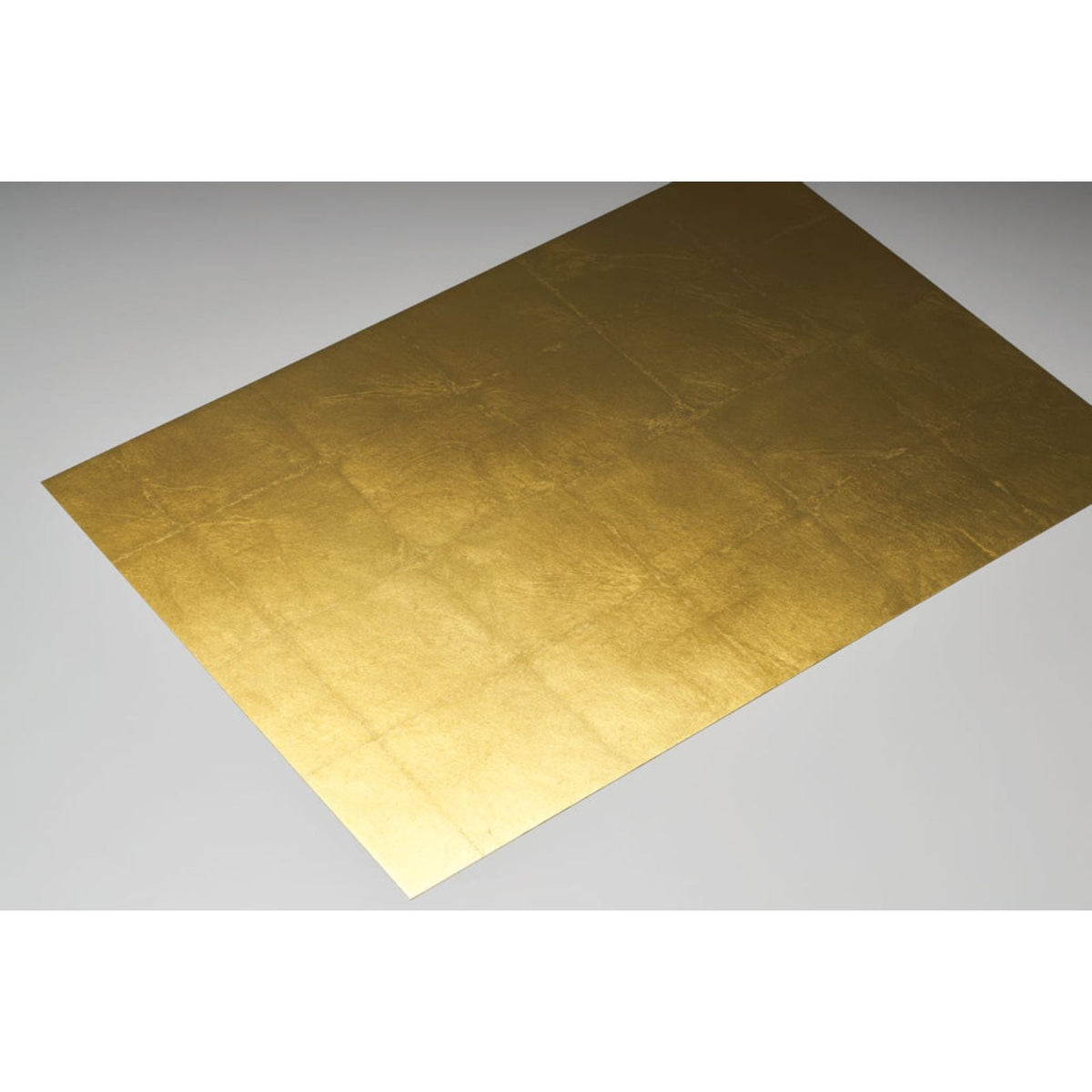 Metal Leaf Large Grid: Brass Elegance — SZM-0552