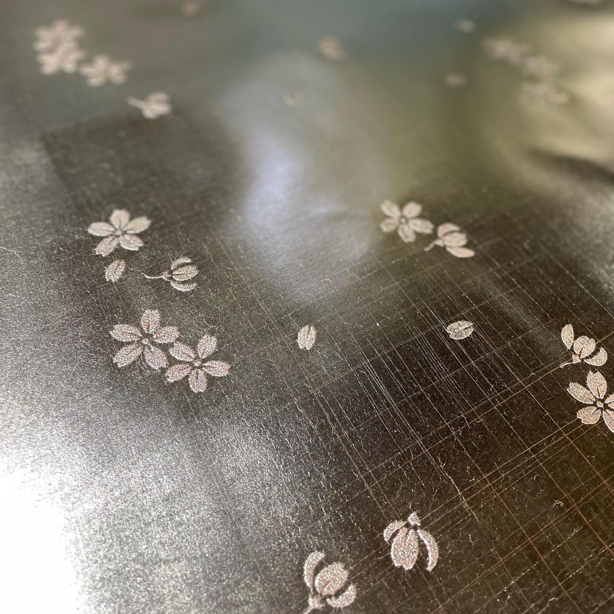 Sakura: SZM-0585 - Floral Silver/Pink