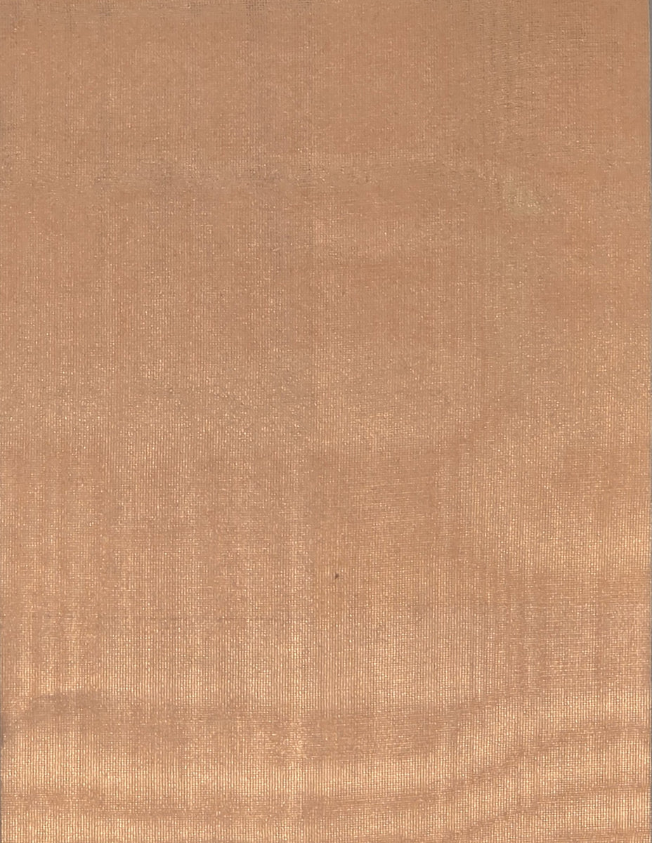 Metal Leaf Silk Moiré: SZM-0477 - Copper Plate