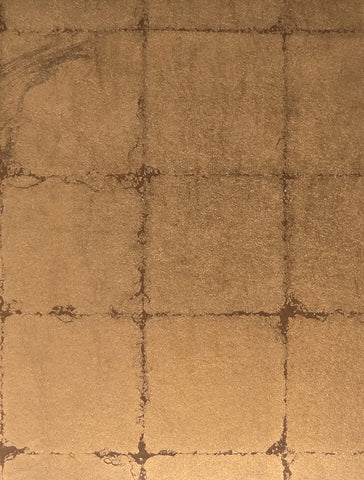 Metal Leaf Small Grid: SZM-0480 - Copper Square