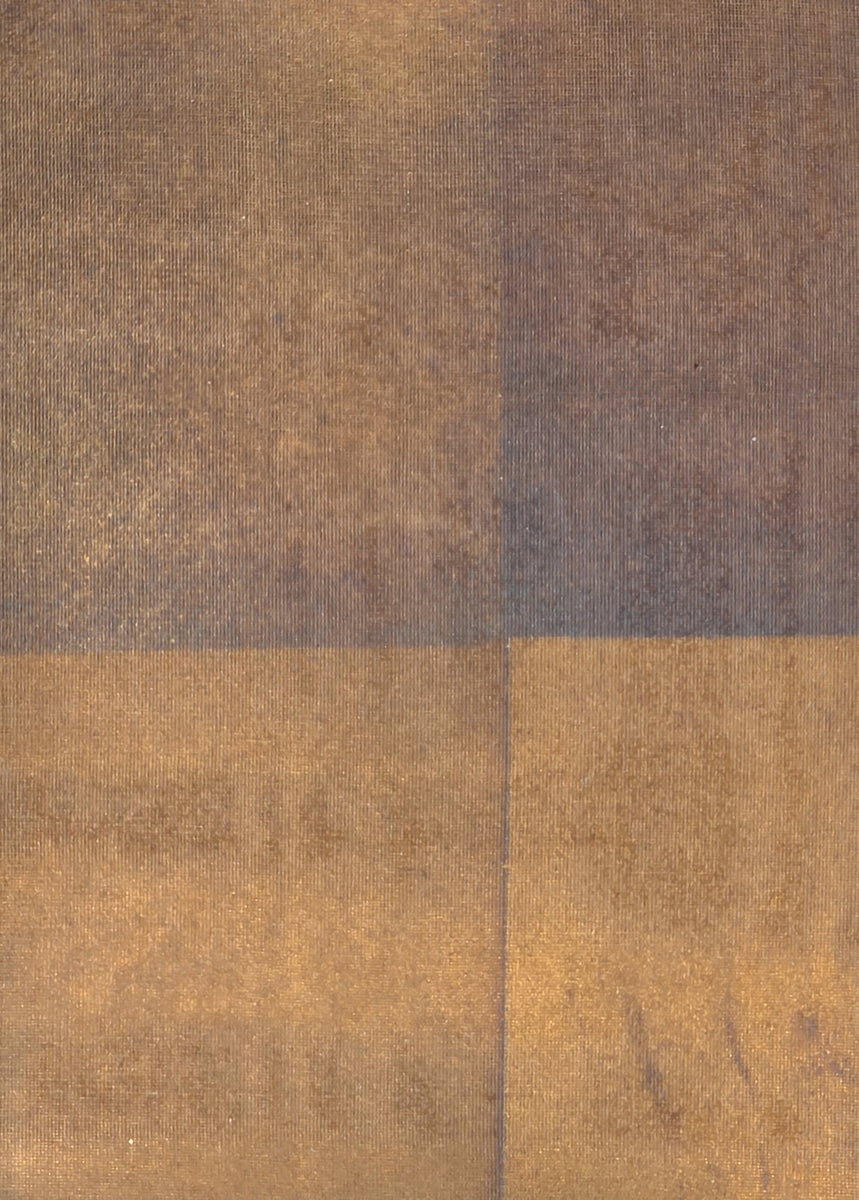 Fumigated Silver Leaf Silk Moiré: SZM-0521 - Soft Multi Silk Leaf