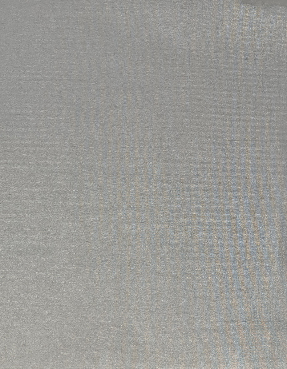 Metal Leaf Over Silk: SZM-0537 - Silver Line