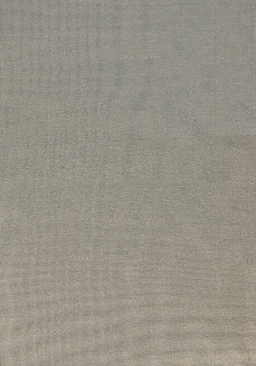 Metal Leaf Silk Moiré: SZM-0571 - Pewter Moire