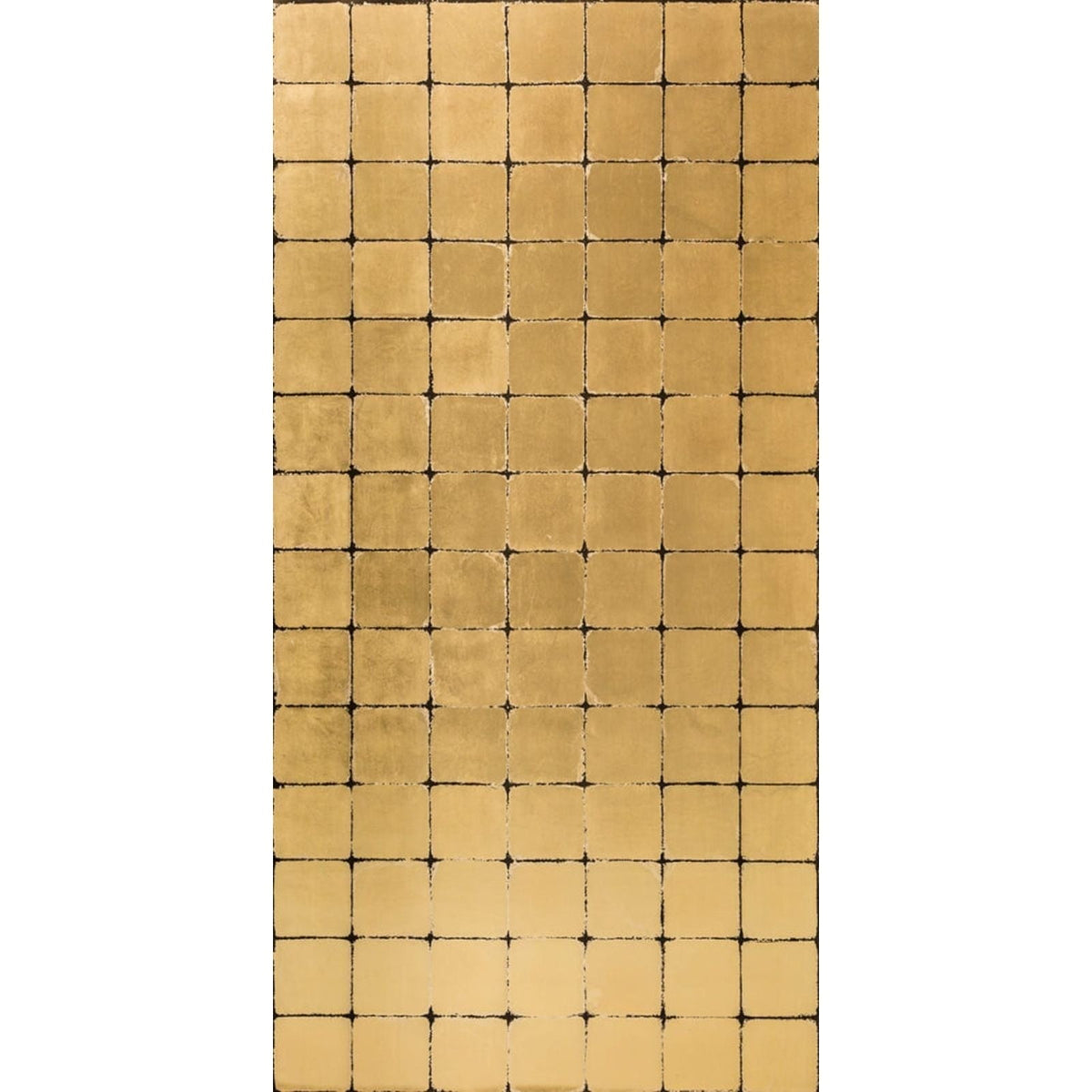 Metal Leaf Bordered in Bauble (SZM-0544), flat scan of the sample
