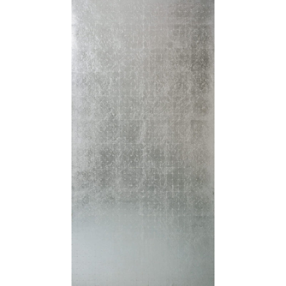 Metal Leaf Small Grid in Silver Square (SZM-0539), flat scan of the sample