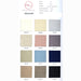 Ultrasuede Color Chart