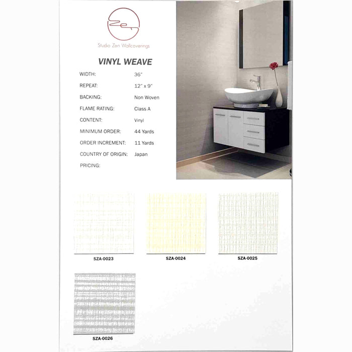Vinyl Weave Color Chart