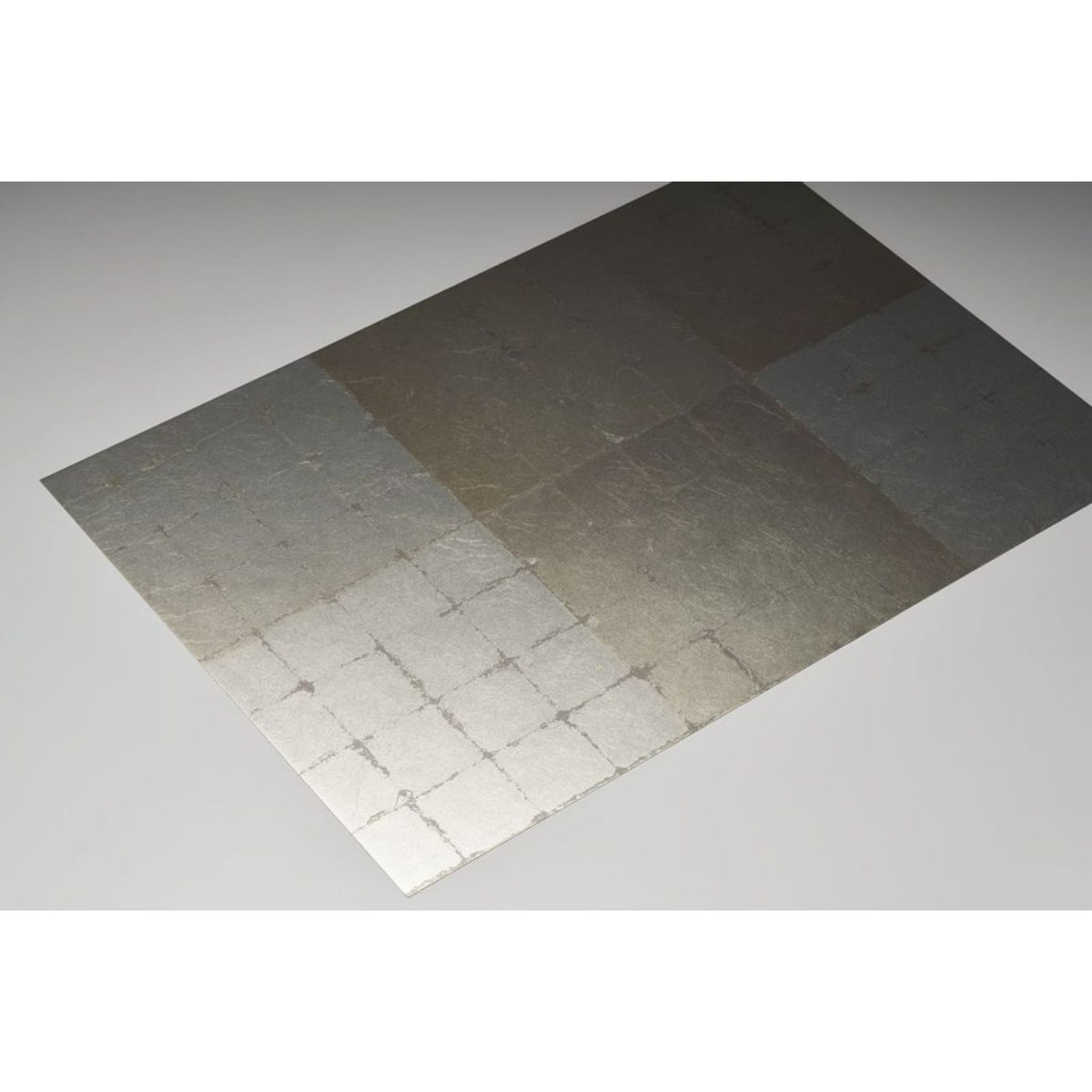 Metal Leaf Small Grid: Pewter Leaf — SZM-0468