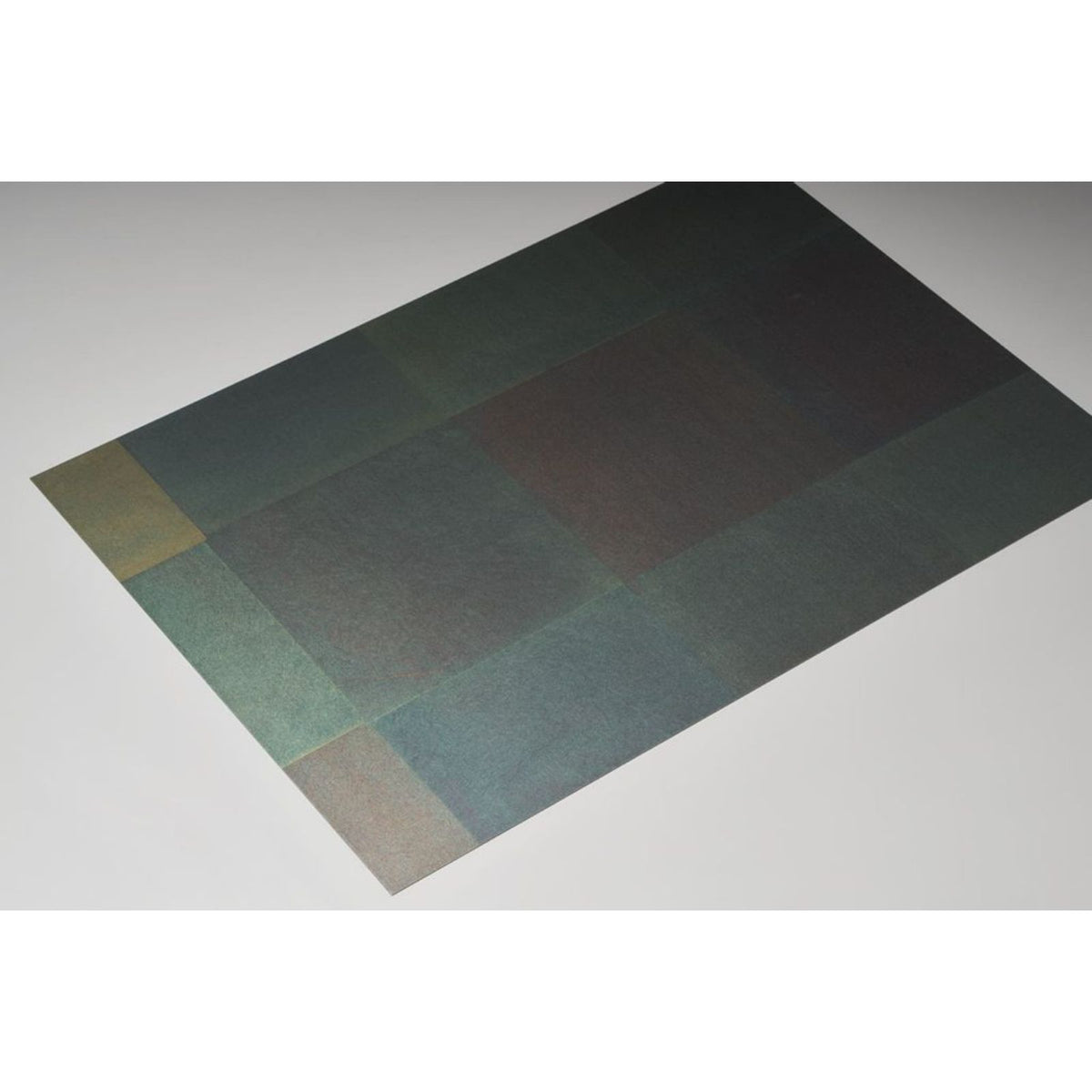 Fumigated Silver Leaf Under Silk: Blue Silk Leaf — SZM-0525