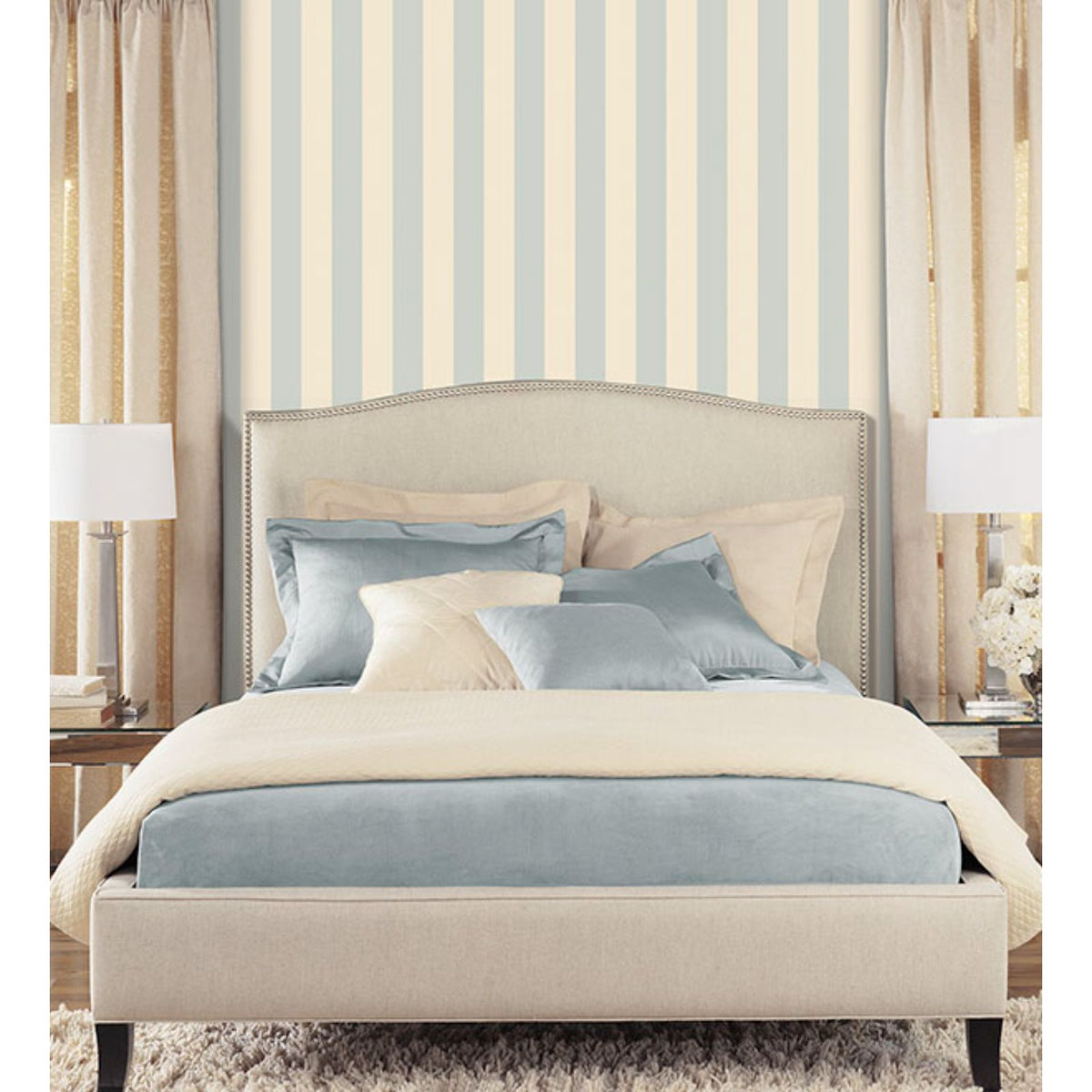 Bengal Stripe: SZN-0002 - Light Blue