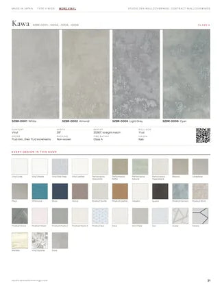 Contract Wallcoverings: Kawa